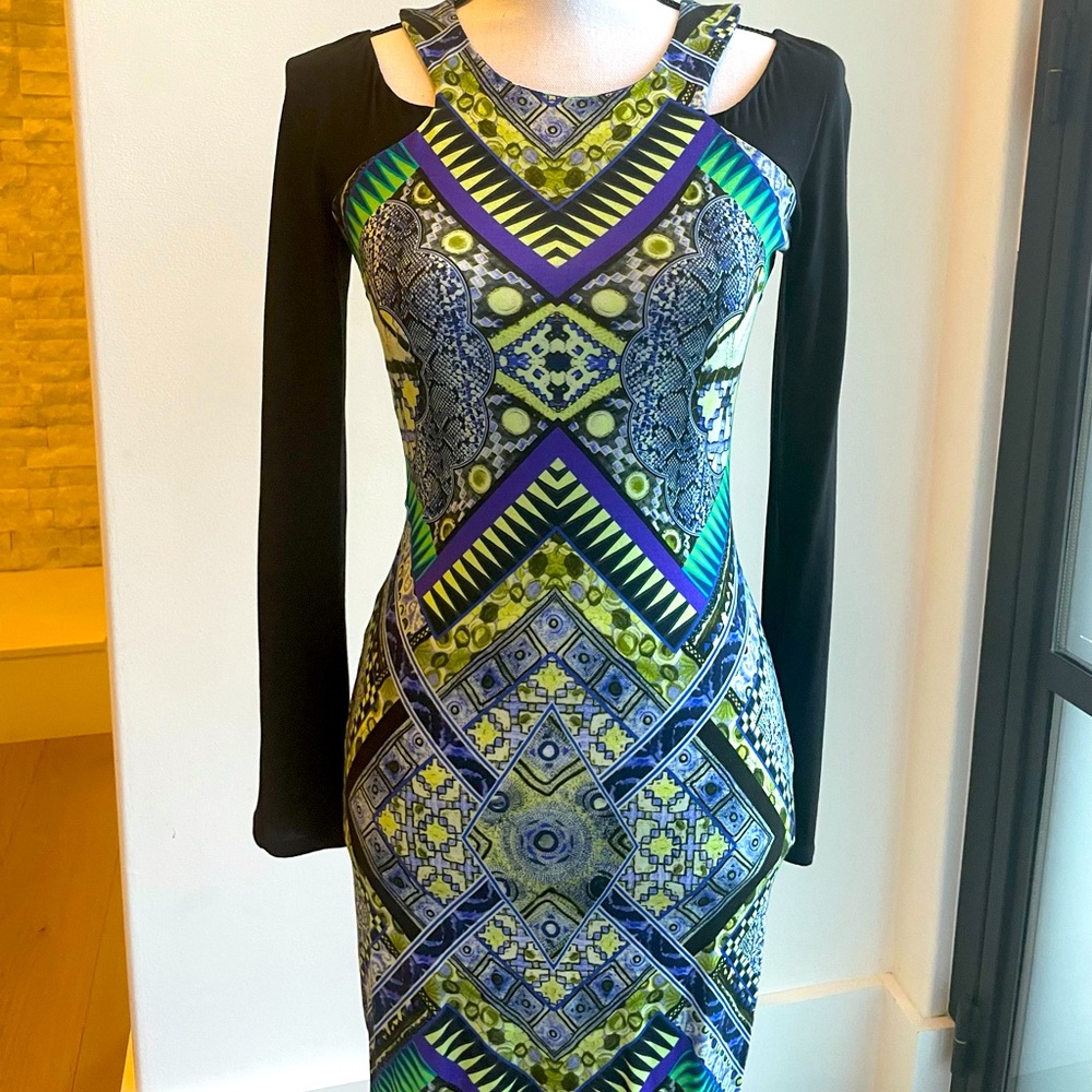EUC Matthew Williamson bodycon dress